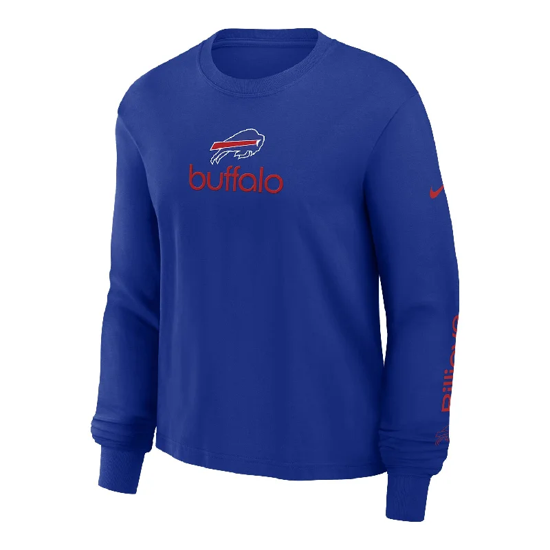 Women's Buffalo Bills Nike Boxy Long Sleeve T-Shirt