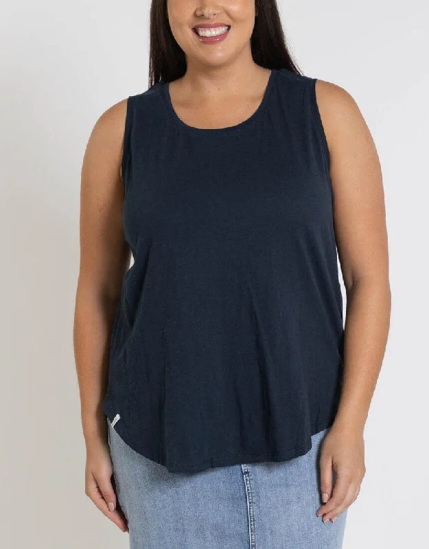 Scoop Tank - Navy