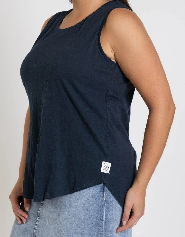 Scoop Tank - Navy