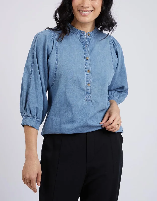 Sophie Shirt - Light Blue Wash