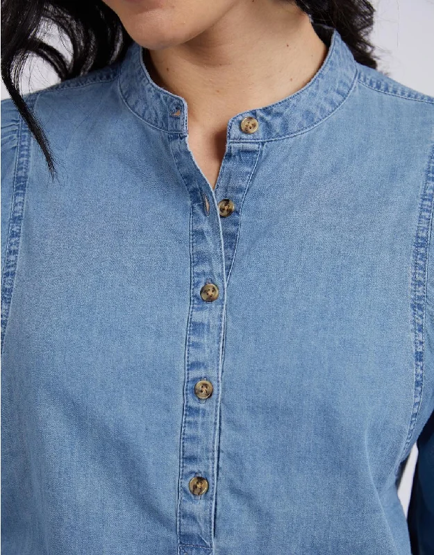 Sophie Shirt - Light Blue Wash