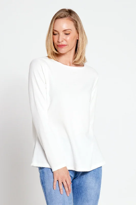 Micro Fleece Top - Winter White